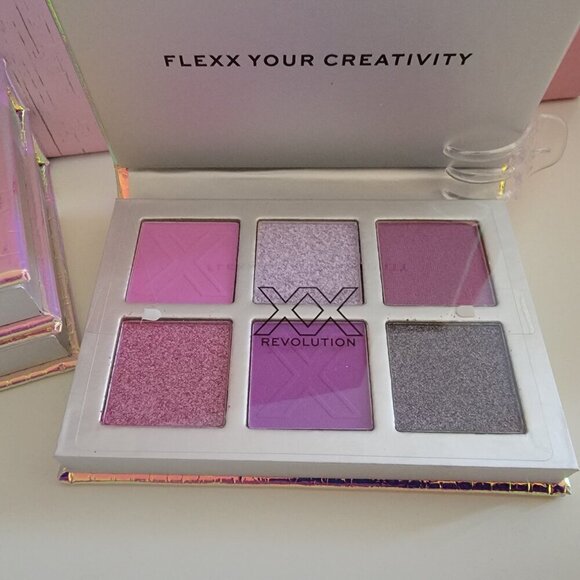 6 Piece Revolution London Makeup Palette Powder Eyeshadow Blush Bundle Create - Picture 8 of 10